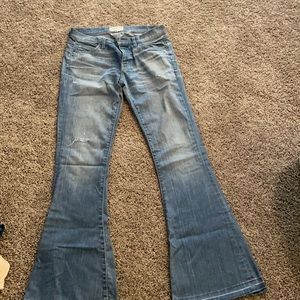 Current Elliot bell bottom jeans